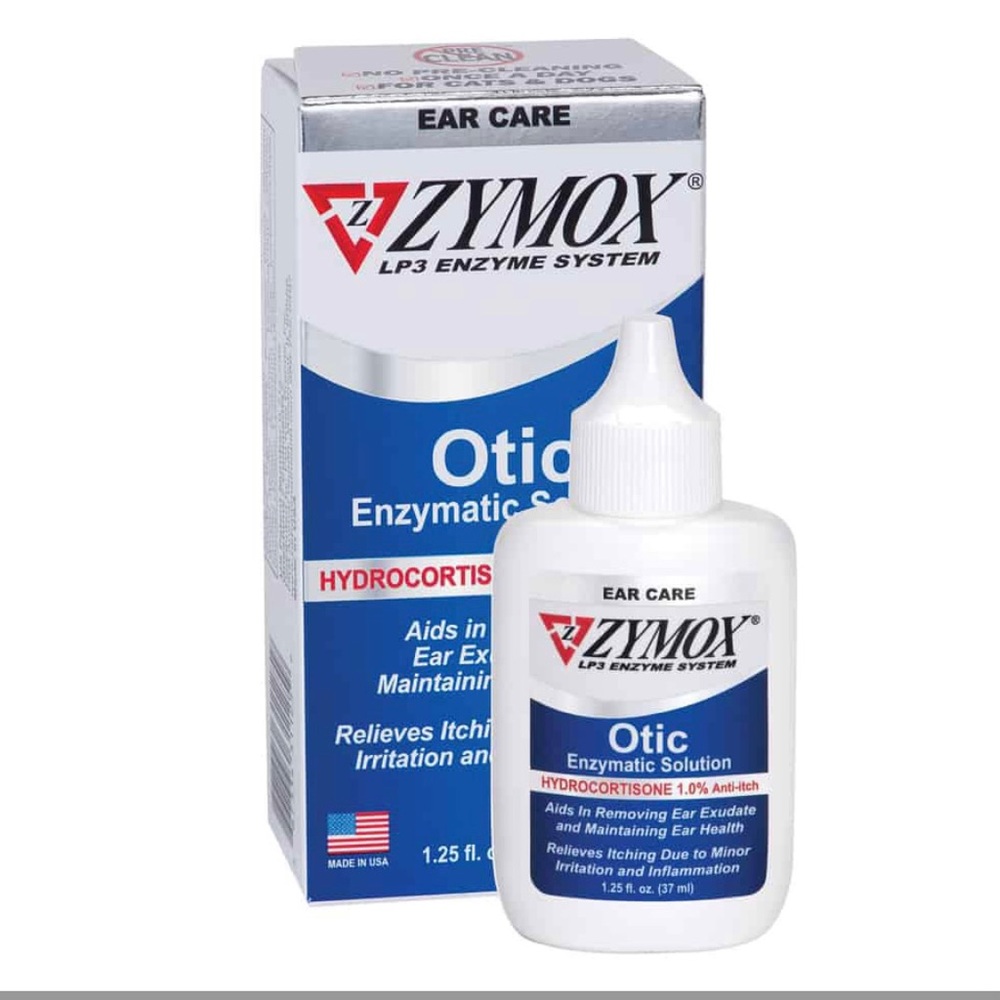 Zymox Otic Enzymatic Solution with hydrocortisone exp 6-27